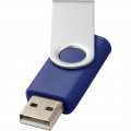 Pagrieziet pamata 2 GB USB zibatmiņas disku, Zils/Sudrabs