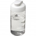 H2O Active® Bop 500 ml sporta pudele ar pārslēdzamu vāku, Caurspīdīgs / Balts