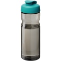 H2O Active® Eco Base 650 ml sporta pudele ar pārslēdzamu vāku, Kokogles / Aqua