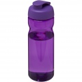 H2O Active® Eco Base 650 ml sporta pudele ar pārslēdzamu vāku, Violeta / Violeta