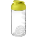 H2O Active® Bop 500 ml kratītāja pudele, Kaļķis / Caurspīdīgs