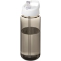 H2O Active® Octave Tritan™ 600 ml sporta pudele ar vāku, Kokogles / Balts