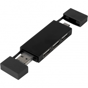 Logotrade Ideja dāvanas foto: Mulan duālais USB 2.0 centrmezgls