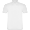 Austrālas unisex polo ar īsām piedurknēm, Balts