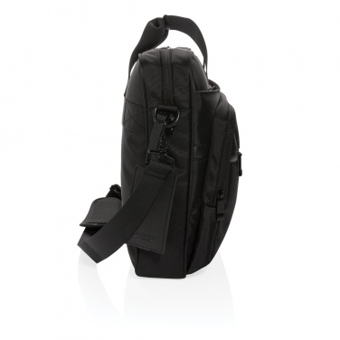 Logotrade korporatīvās dāvanas foto: Swiss Peak RPET Voyager RFID 15,6" klēpjdatora soma