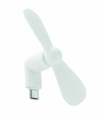 Logotrade ziemassvētku dāvanas foto: Pārnēsājams USB-C ventilators