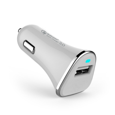 Logotrade ziemassvētku dāvanas foto: Automašīnas lādētājs (Qualcomm Quick Charge 3.0)