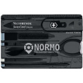 Victorinox Swisscard Classic, caurspīdīgs melns