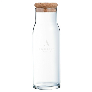 Logotrade korporatīvās dāvanas foto: Algarve Carafe 1 L ar korķa vāciņu