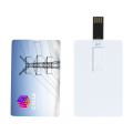 CredCard USB no noliktavā 4 GB, balts