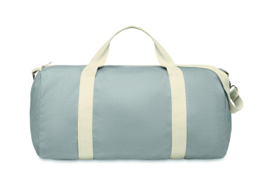 Logotrade biznesa dāvanas foto: Pārstrādāts duffle soma 320 gr/m²