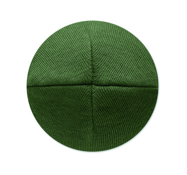 Logotrade korporatīvās dāvanas foto: Unisex beanie RPET poliestera
