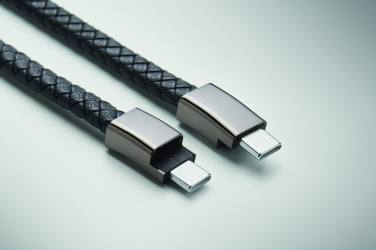 Logotrade logo dāvanas foto: Pīta aproces kabelis C tipa