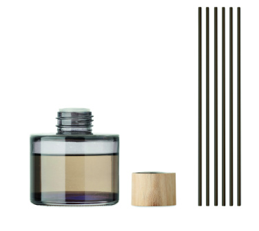 Logotrade korporatīvās dāvanas foto: Vaniļas aromāta difuzors ar niedrēm