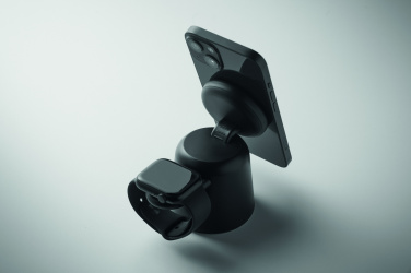 Logotrade Ideja dāvanas foto: 3 vienā bezvadu lādētājs 15 W