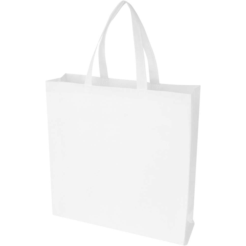 Logotrade dāvanas foto: EcoSeal GRS pārstrādāta neausta iepirkumu soma 12 l