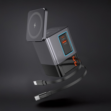 Logotrade ziemassvētku dāvanas foto: Urban Vitamin Sacramento 105W GAN lādētājs+ievelkami kabeļi