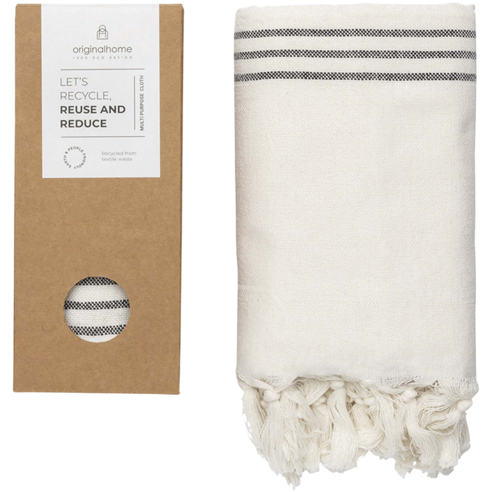 Logotrade biznesa dāvanas foto: Originalhome pārstrādāts audums - 85 x 175 cm