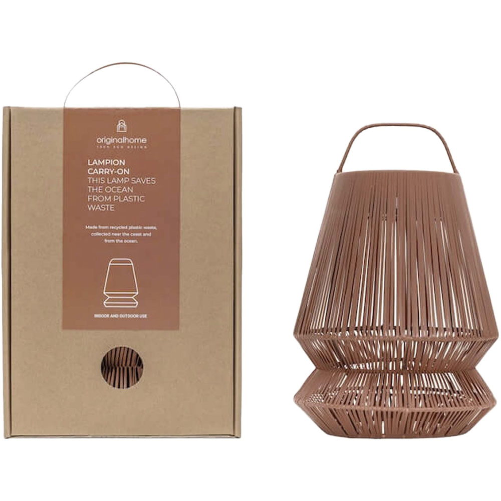 Logotrade Ideja dāvanas foto: Originalhome Lampion pārstrādāts pārnēsājams abažūrs