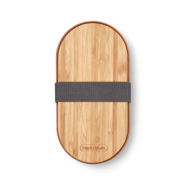 Logotrade Ideja dāvanas foto: Black+Blum nerūsējošā tērauda dubultā Bento kaste