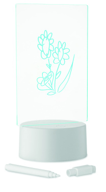 Logotrade biznesa dāvanas foto: Izgaismota LED piezīmju dēlis