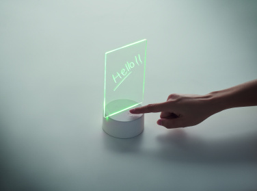 Logotrade Ideja dāvanas foto: Izgaismota LED piezīmju dēlis