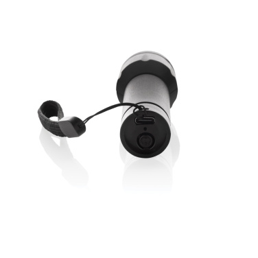 Logotrade korporatīvās dāvanas foto: Flara RSC pārstrādātas plastmasas USB uzlādējama lukturītis