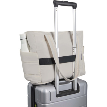 Logotrade korporatīvās dāvanas foto: Puffer 15,6" GRS pārstrādāta klēpjdatora iepirkumu soma 18L