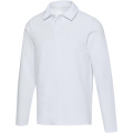 Apollo garroku unisex polo krekls, Balts