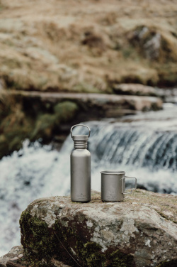 Logotrade dāvanas foto: Nordic Drift Trail īpaši vieglā titāna ūdens pudele 600 ml