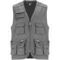 Venera 200 g/m2 V veida kakla izgriezuma darba veste ar daudzkabatām, Svins