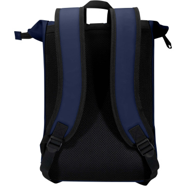 Logotrade logo dāvanas foto: Resi Plus 15" GRS pārstrādāta mugursoma ar sarullējamu augšdaļu 18L