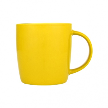 Лого трейд pекламные cувениры фото: Керамическая кружка Martinez, жёлтая