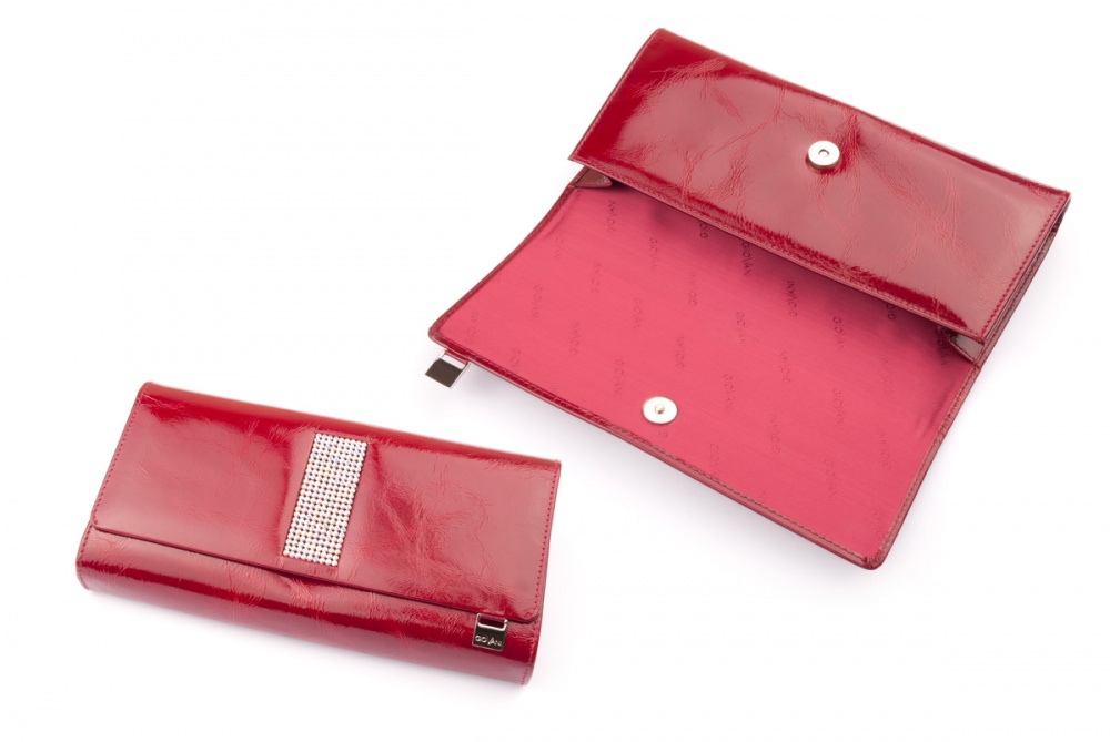 Логотрейд бизнес-подарки картинка: Женская сумка / косметичка с кристаллами CV 180