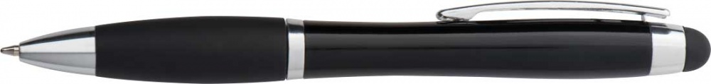Логотрейд pекламные подарки картинка: Ручка с подсветкой для гравировки LA NUCIA, черный