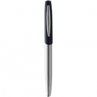 Логотрейд бизнес-подарки картинка: Ручка-роллер Geneva, темно-синий