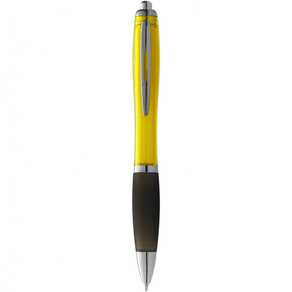Логотрейд бизнес-подарки картинка: The Nash Pen yellow - blue ink