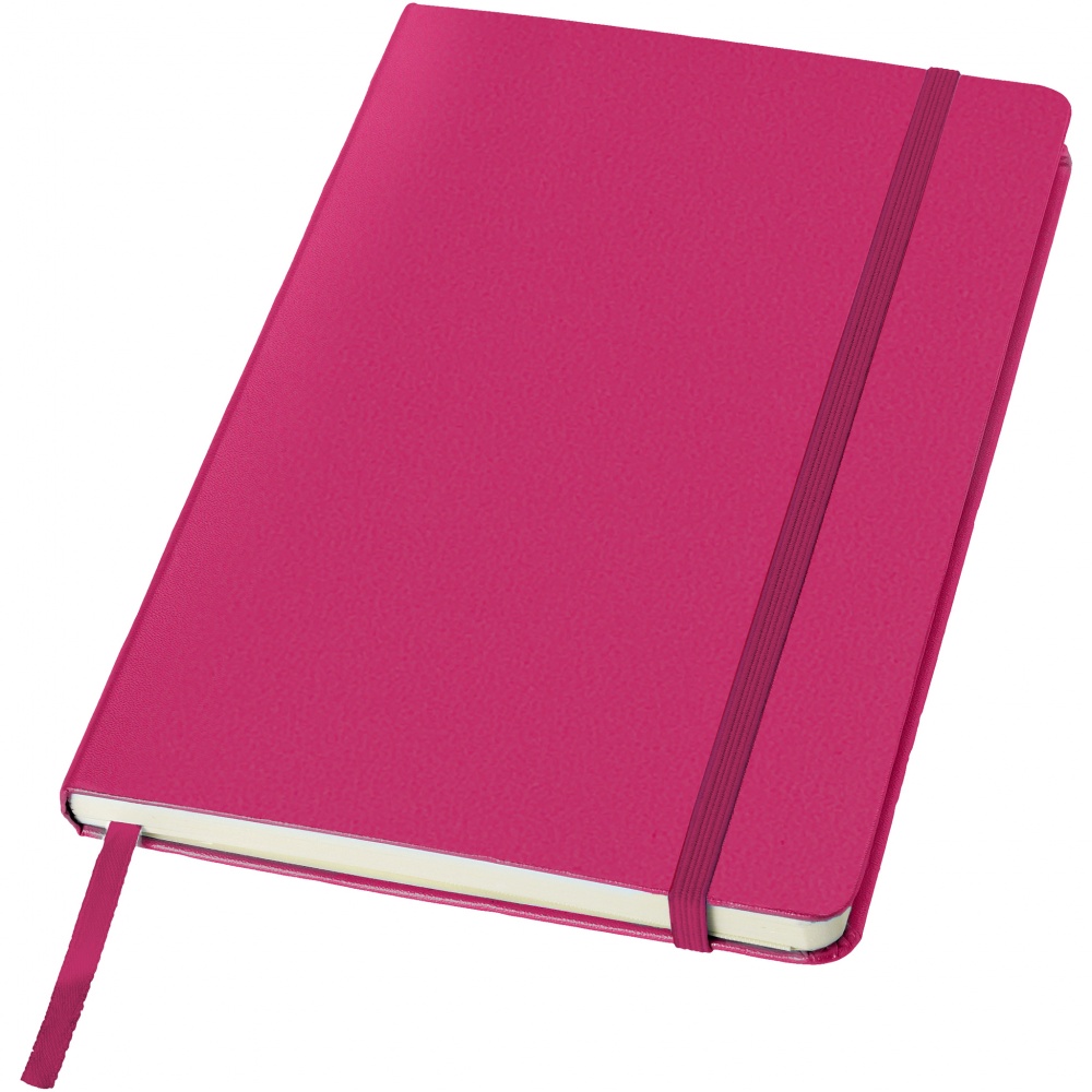 Лого трейд pекламные продукты фото: Классический офисный блокнот, розовый