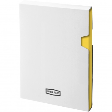 Логотрейд pекламные cувениры картинка: Классический офисный блокнот, желтый