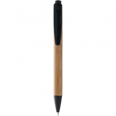 Лого трейд pекламные подарки фото: Шариковая ручка Borneo, черный
