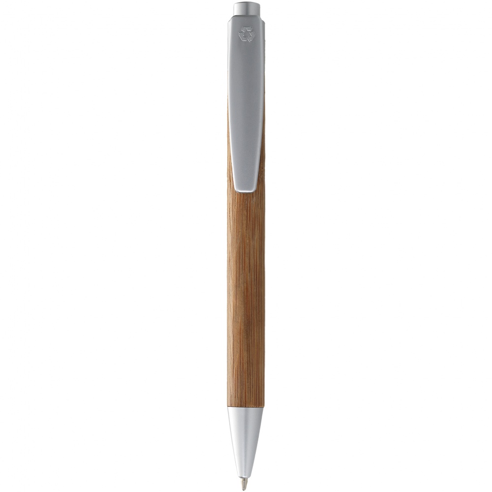 Лого трейд pекламные продукты фото: Шариковая ручка Borneo, серебро