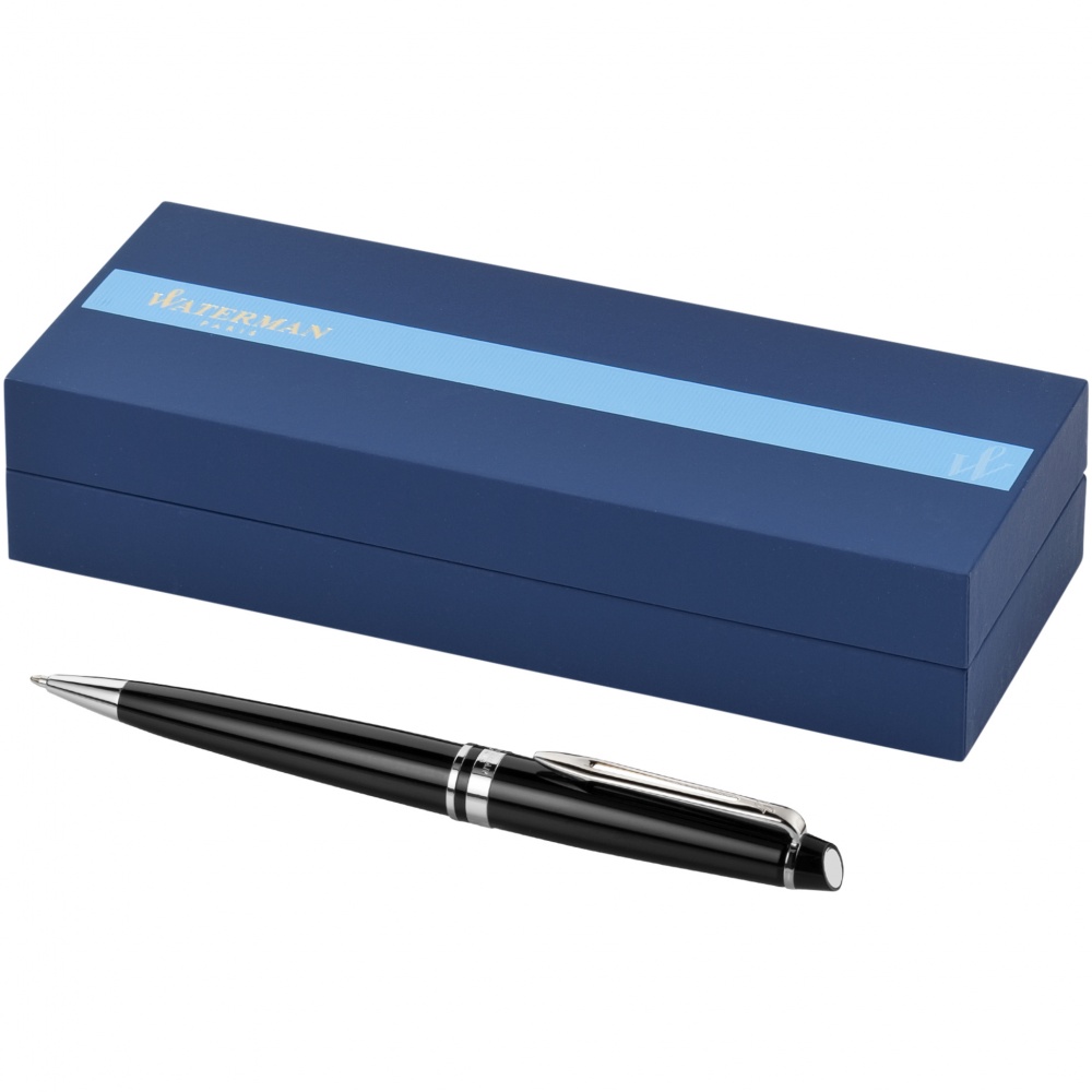 Лого трейд бизнес-подарки фото: Шариковая ручка Expert, черный