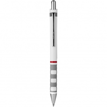 Лого трейд бизнес-подарки фото: Шариковая ручка Tikky, белый