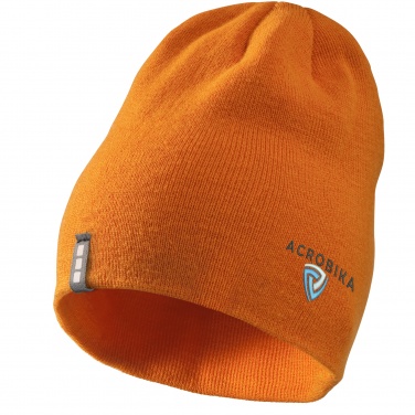 Лого трейд бизнес-подарки фото: Лыжная шапочка Level, оранжевый
