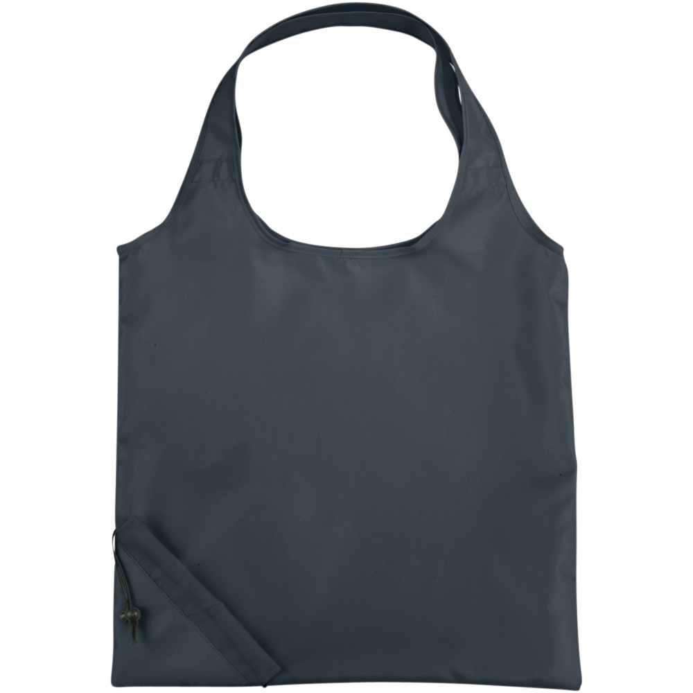 Логотрейд pекламные подарки картинка: Складная сумка для покупок Bungalow, серый