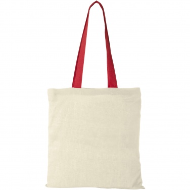 Лого трейд бизнес-подарки фото: Хлопковая сумка Nevada, красная