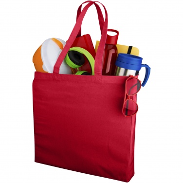 Логотрейд бизнес-подарки картинка: Хлопковая сумка Odessa, красный