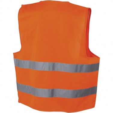 Логотрейд pекламные cувениры картинка: Профессиональный защитный жилет, оранжевый