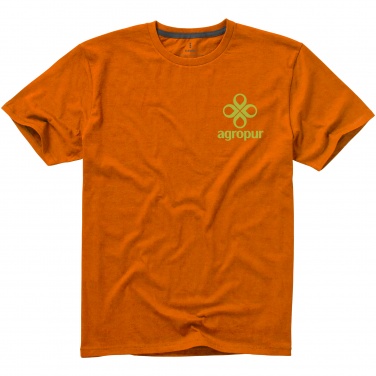 Логотрейд бизнес-подарки картинка: Футболка с короткими рукавами Nanaimo, оранжевый