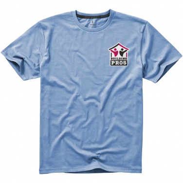 Лого трейд pекламные подарки фото: Футболка с короткими рукавами Nanaimo, голубой